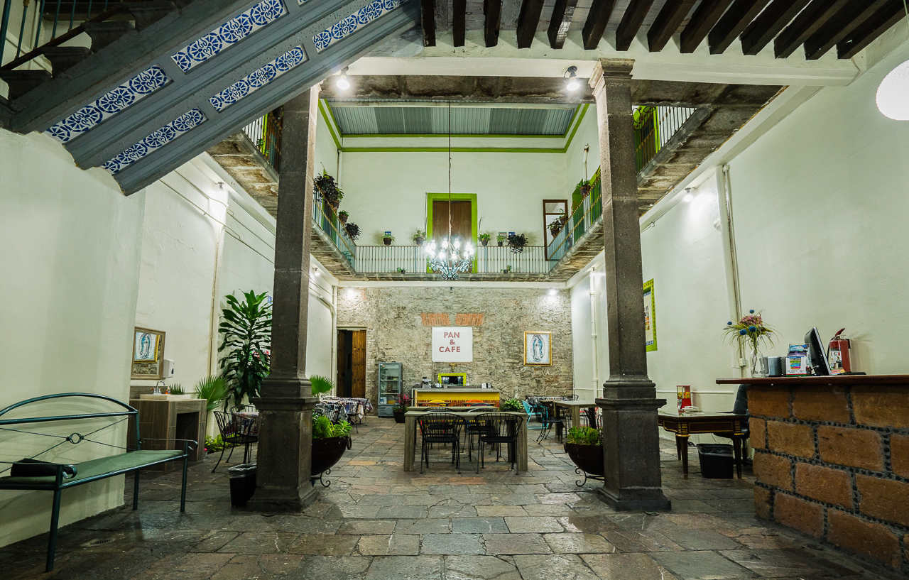 Hostal Santo Domingo ปวยบลา ภายนอก รูปภาพ